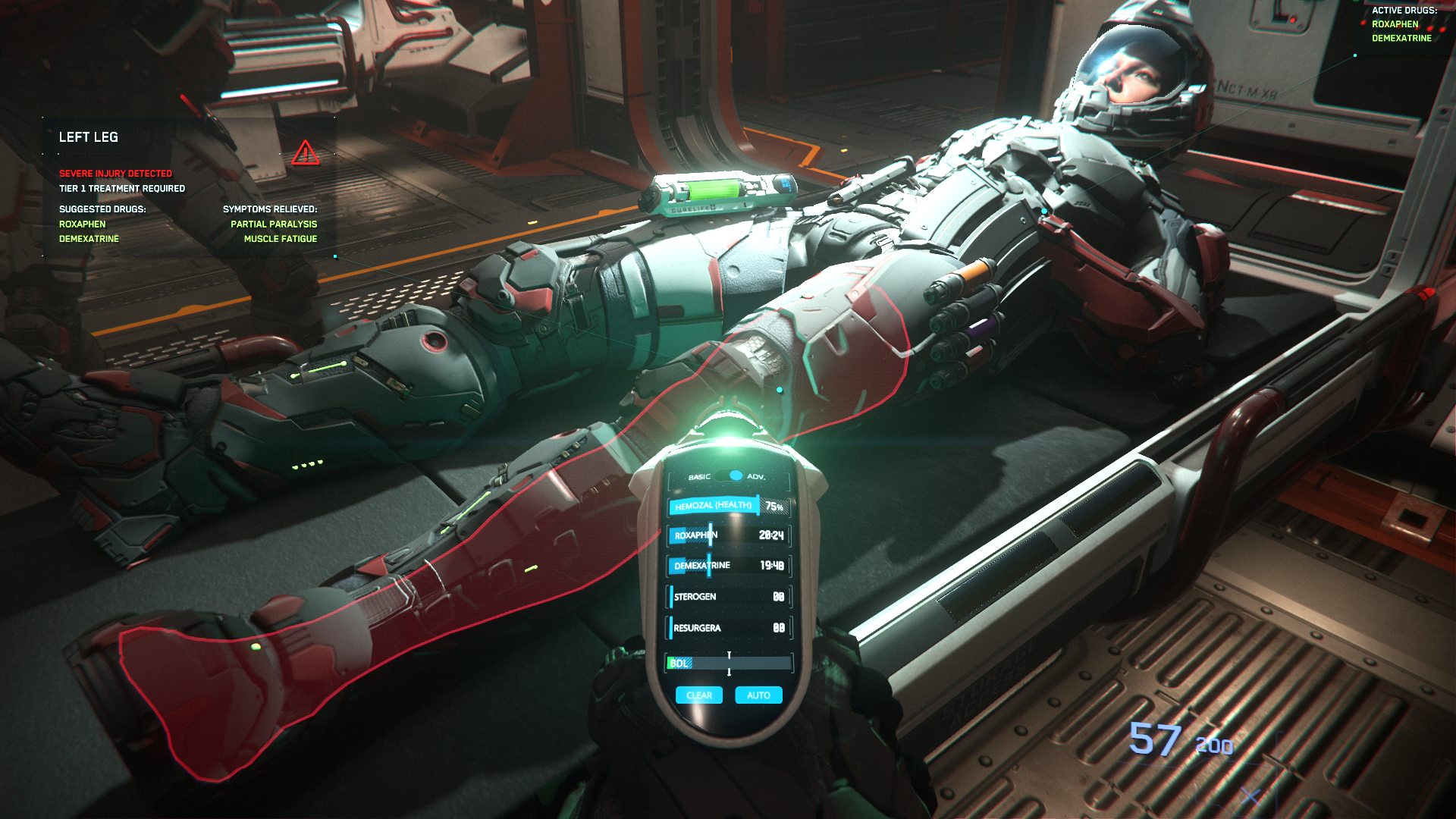 Medgun advanced mode