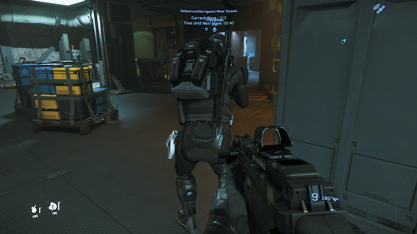 Crossfire — walking into a teammate's fire lane